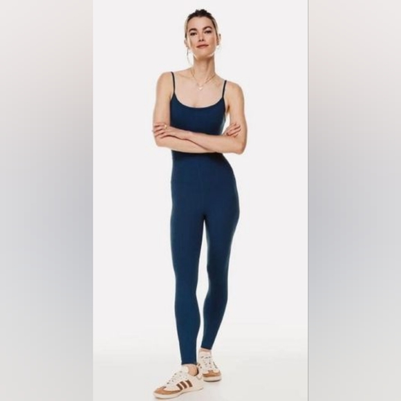 Wilfred Pants - Aritzia Wilfred Free Divinity Full Length Jumpsuit XXS -  Admiral Blue
